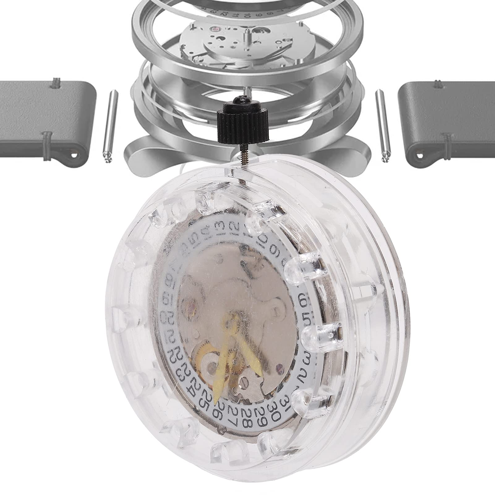 Sostituzione del movimento, kit di riparazione dell'orologio Parti dell'orologio meccanico Movimento dell'orologio da polso meccanico per negozi di riparazione di orologi per riparatori per