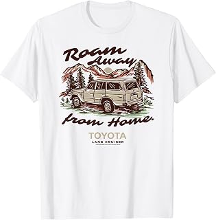 Toyota Land Cruiser Roam Away from Home Landscape Poster T-Shirt
