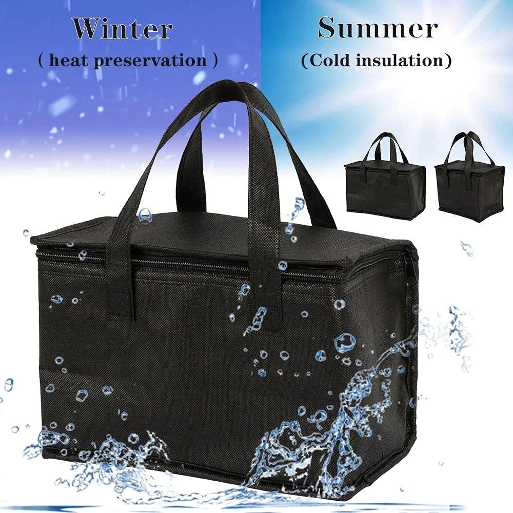 Borsa Termica Grande per Il Pranzo Portatile - Borsa Termica per Alimenti isolata per Picnic e Ghiaccio per Bevande e Consegna di Cibo