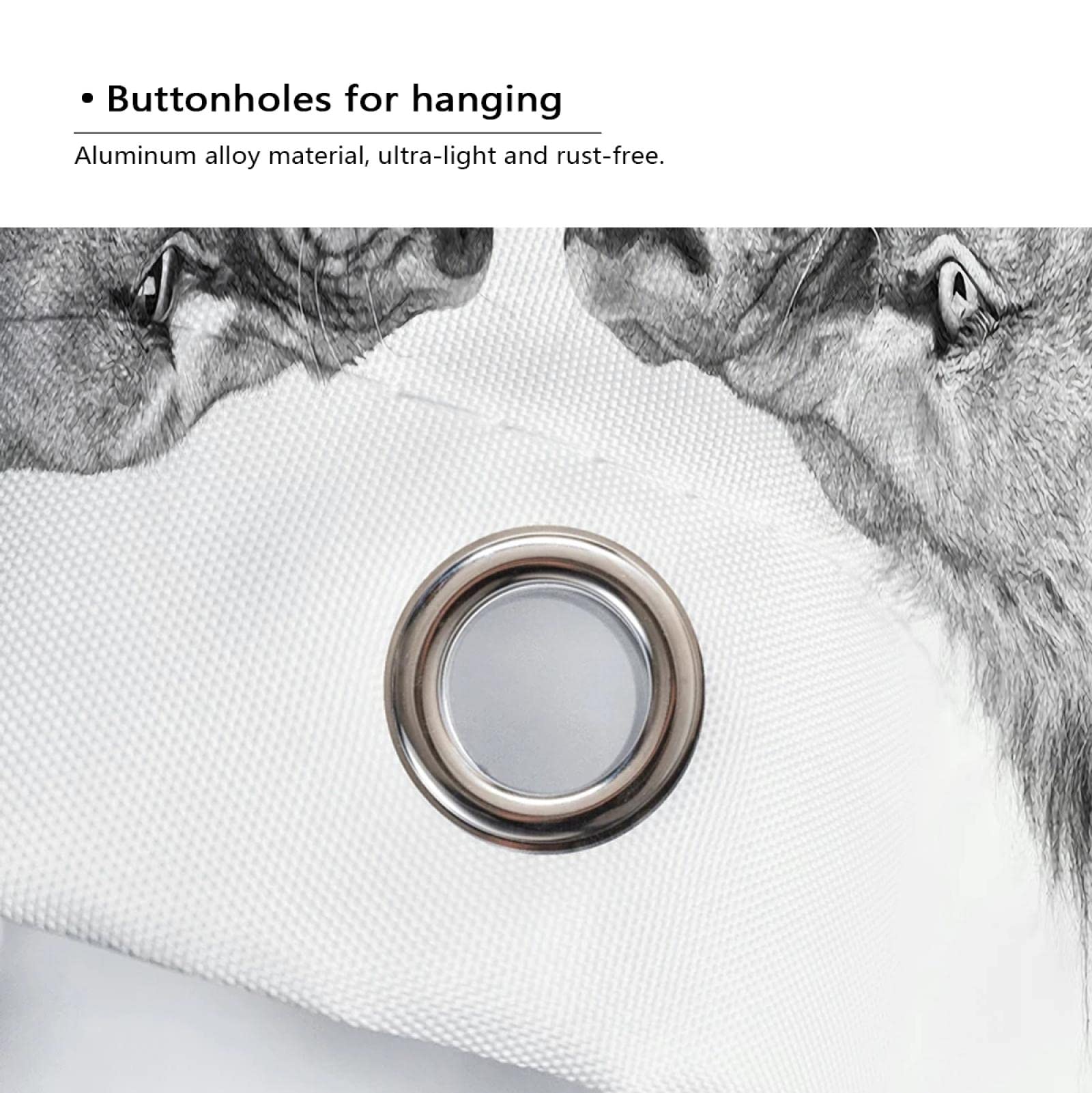 tende da doccia Leone maschio Tende da doccia per animali Set per bagno con ganci, tende divisoria per separazione a secco e umido Design impermeabile e lavabile 180 Wx150 L