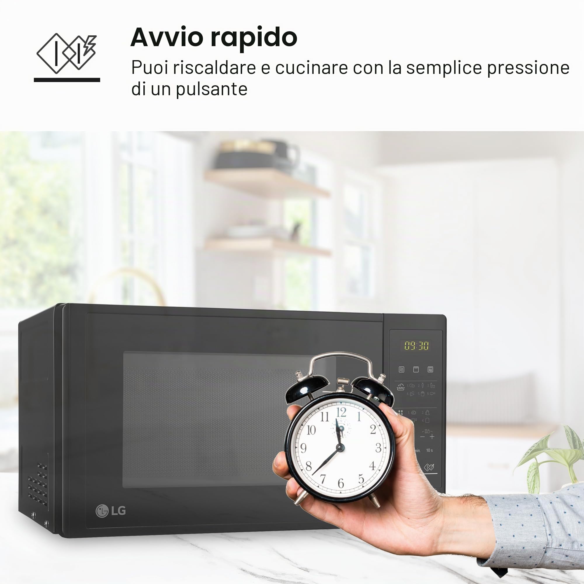 Micro-ondes LG MH6042D 20 L 600W