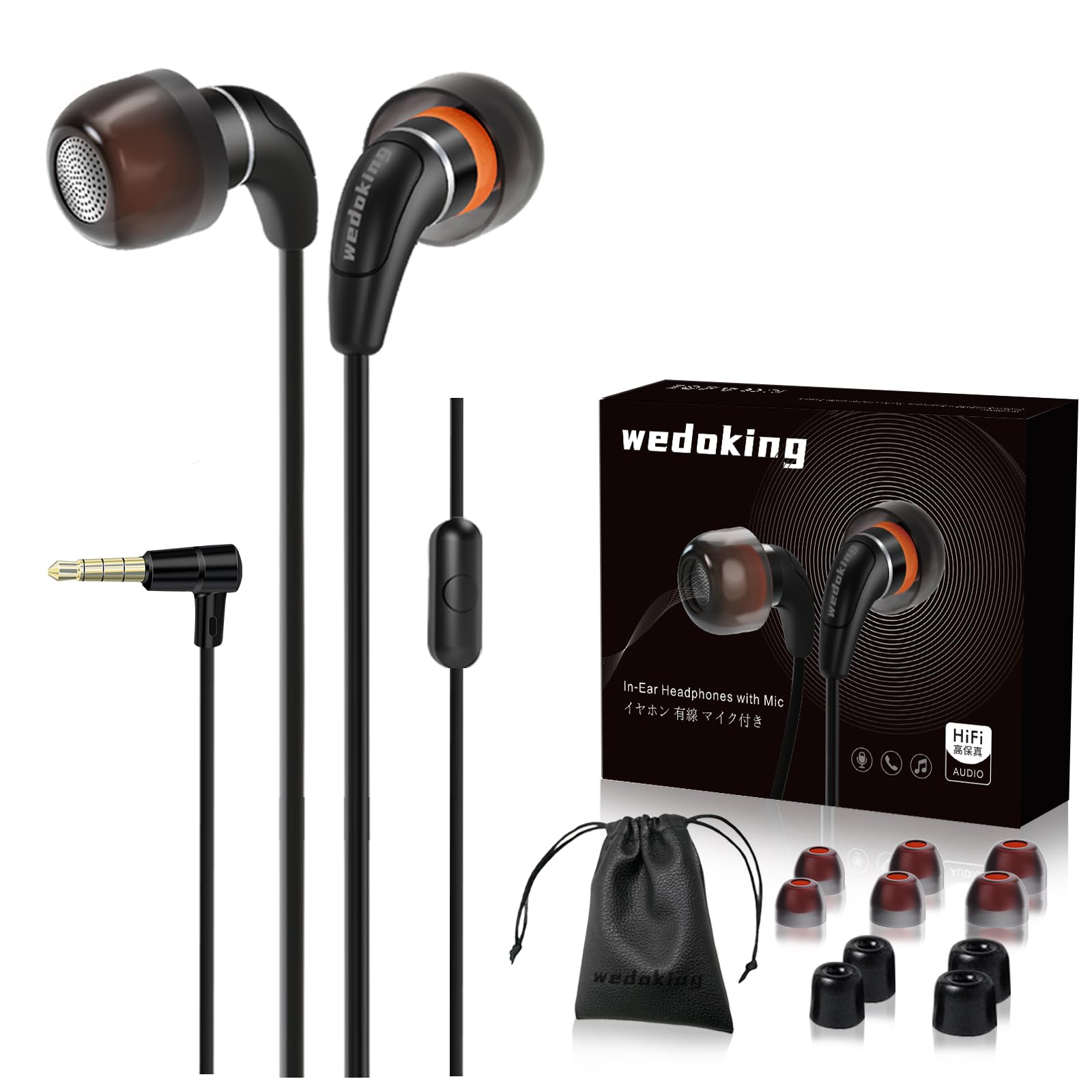 Wired Sleep Earbuds for Side Sleepers Mini in-Ear Earphones with Mic Noise Isolation Sleeping Headphones 3 5mm Tangle