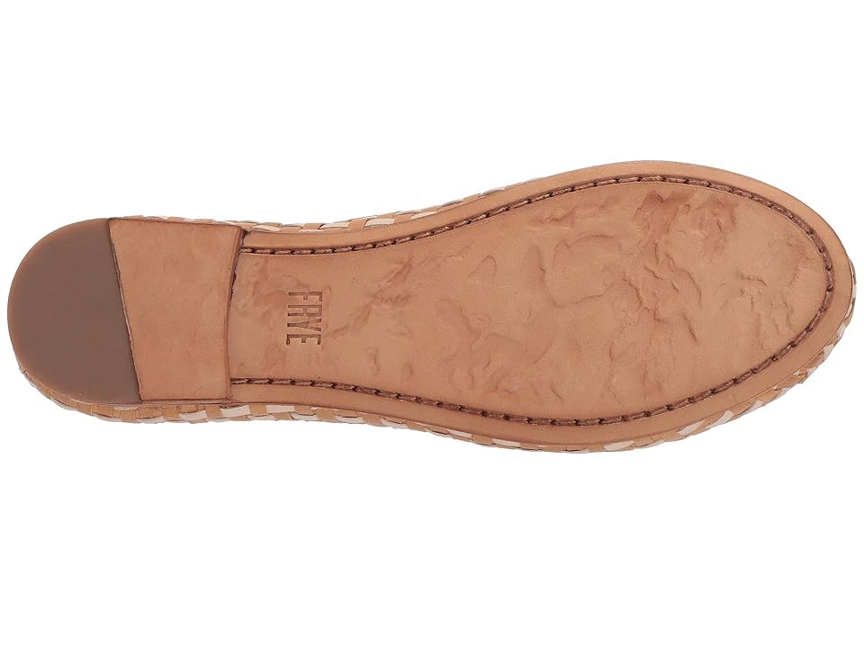 

Frye Carson Woven Ballet (Tan Multi) Women's Shoes, Brown