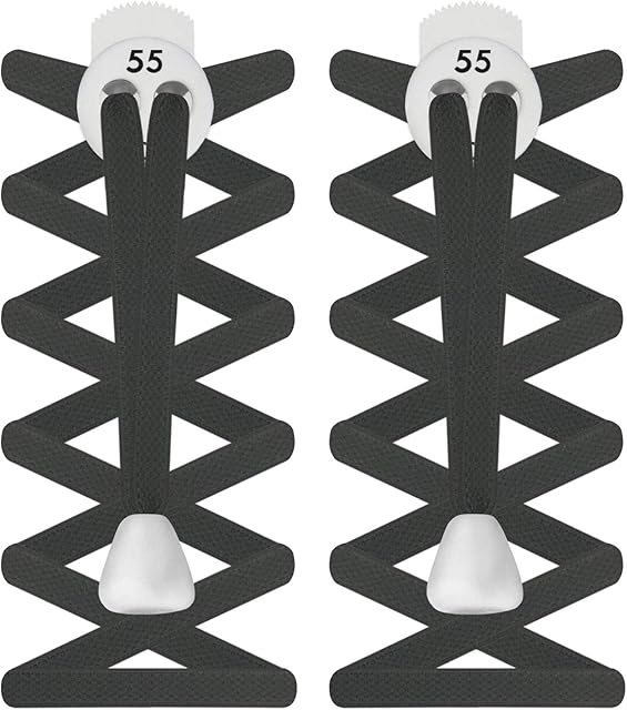 55 Sport FLAT Elastic Lock Shoelaces