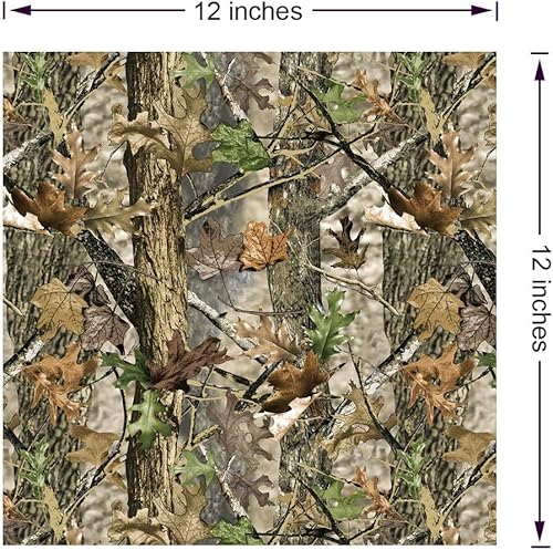 Miniatura 7 de Hojas de vinilo autoadhesivas de camuflaje de 12 x 12 pulgadas, vinilo permanente surtido de camuflaje, funciona con cortadores de manualidades, 5