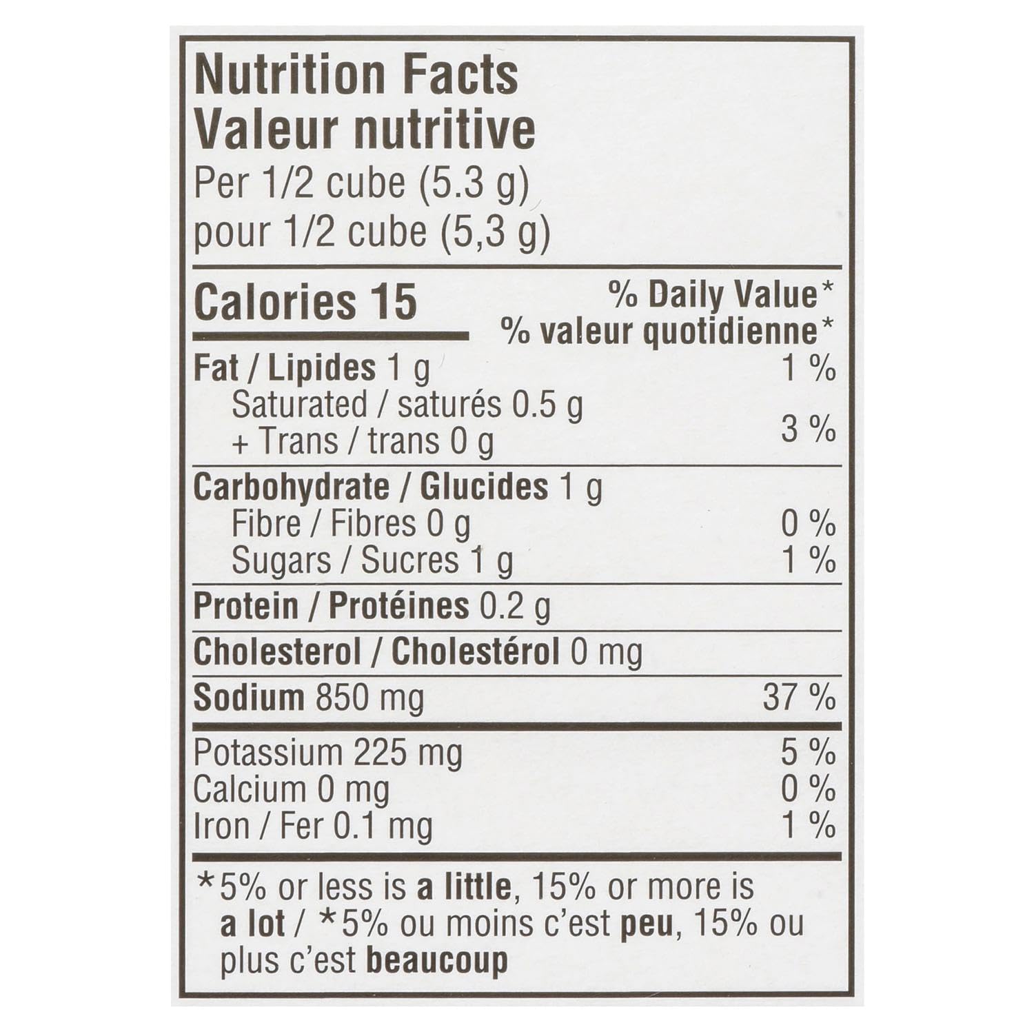 McCormick Gourmet All-Vegetable Bouillon Cubes, 10 Cubes, Beef Style Flavor, 105g/3.7 oz., Box (Imported from Canada)