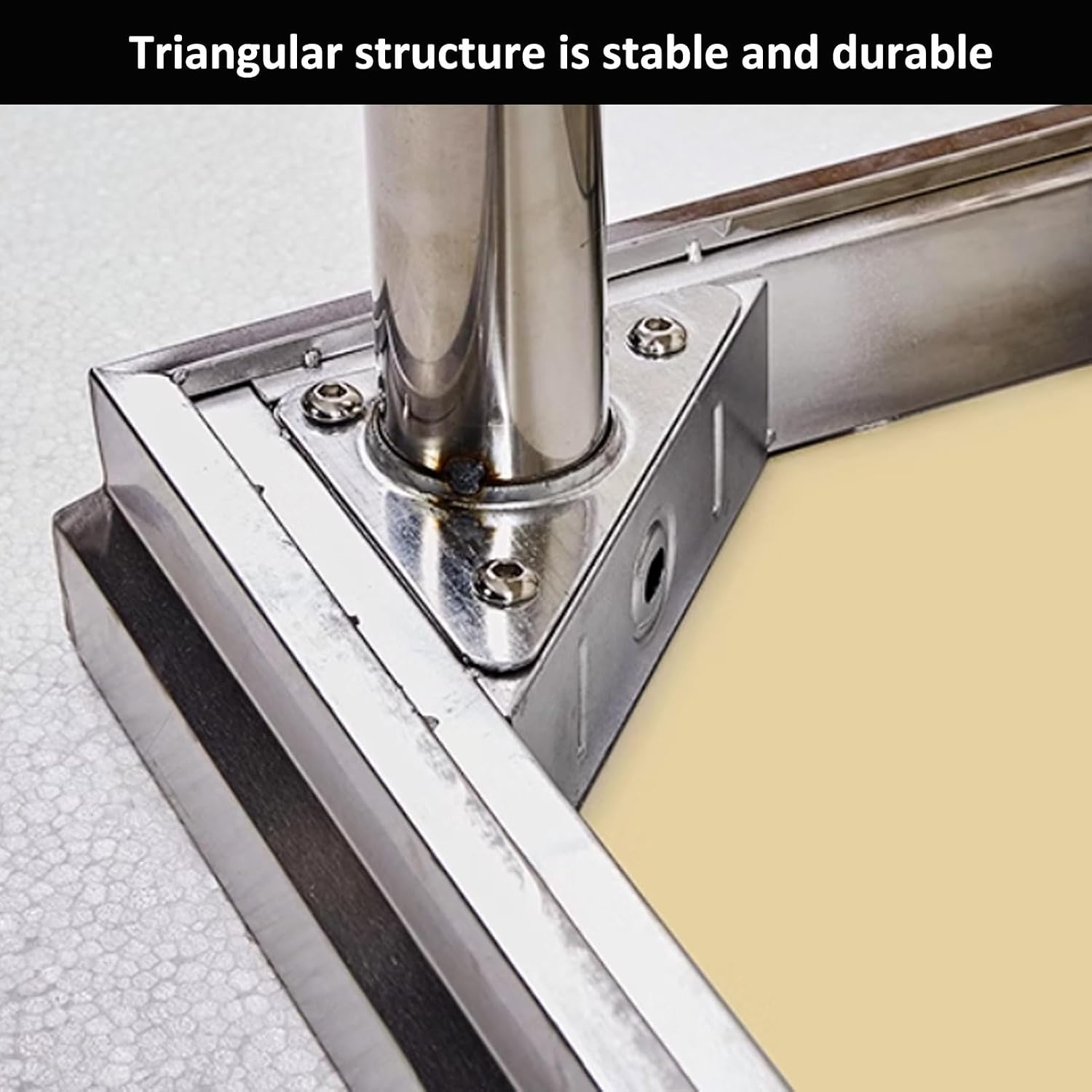 Stainless Steel Work Table, Commercial Kitchen Prep and Work Table, with Adjustable Shelf, Metal Kitchen Prep Table and Shelving Combo, for Restaurant, Home and Hotel(L150xW50cm/59x19.6in)