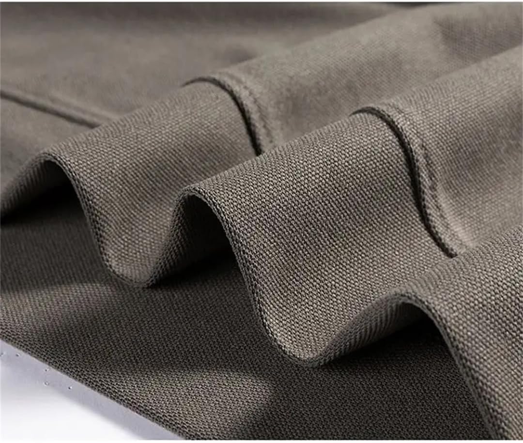 Men Solid Zipper Polo Shirt Long Sleeve Lapel Business Casual Shirts Spring Autumn Top