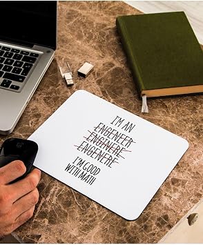 Gift Basket Engineer Gift for Lover Engineer Mousepad - Mouse Pad - Mouse Coaster