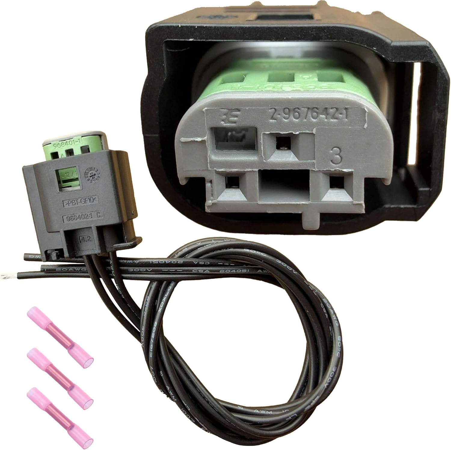 13584422 Brake Fluid Pressure Sensor Connector for BMW, Buick, Cadillac, Dodge, Ford, Lincoln, Benz, Nissan, Volvo 15306334, 3U2Z14S411CCA, 3U2Z14S411CCB
