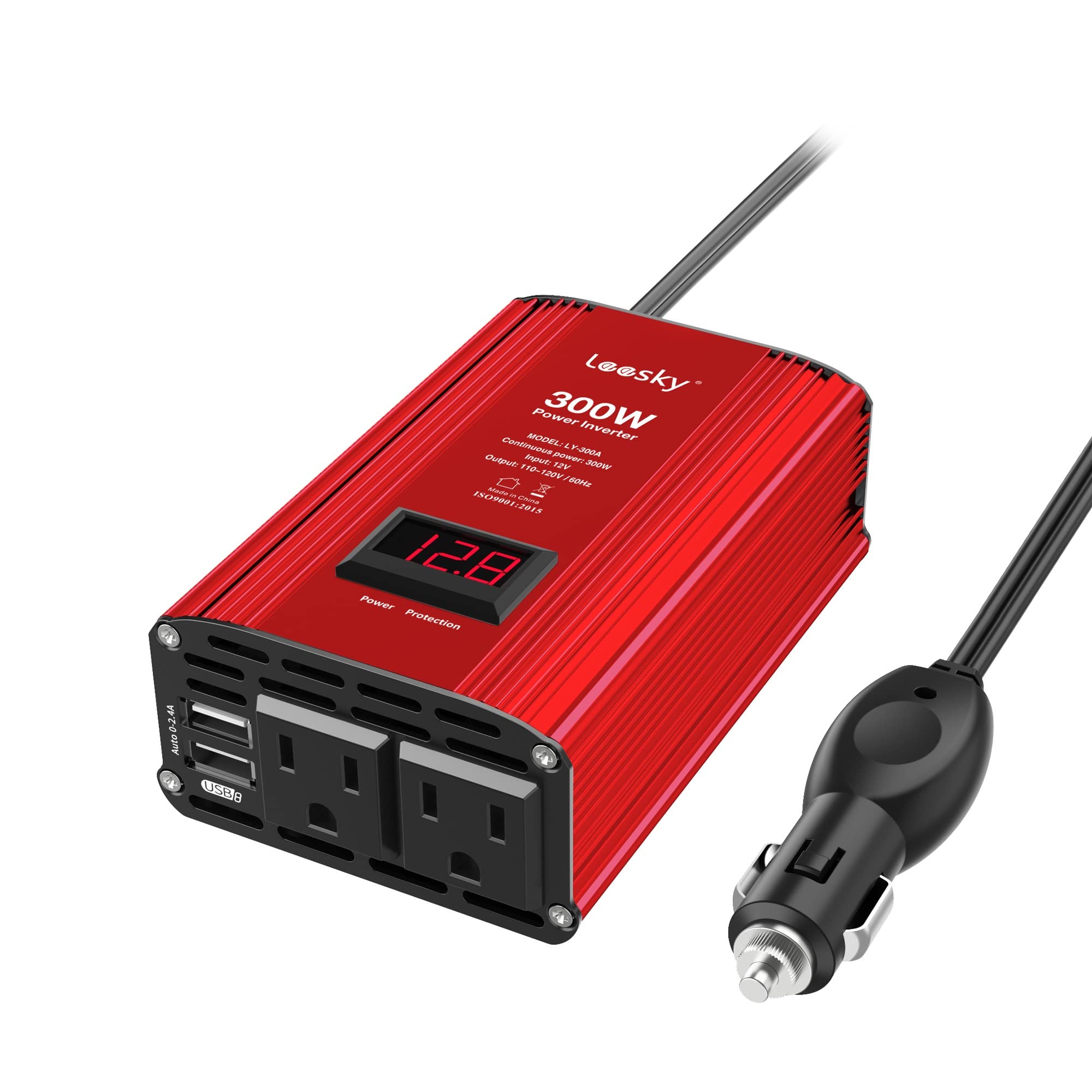 Powerful 500W 12V DC To 240V AC Modified Sine Wave Voltage Inverter