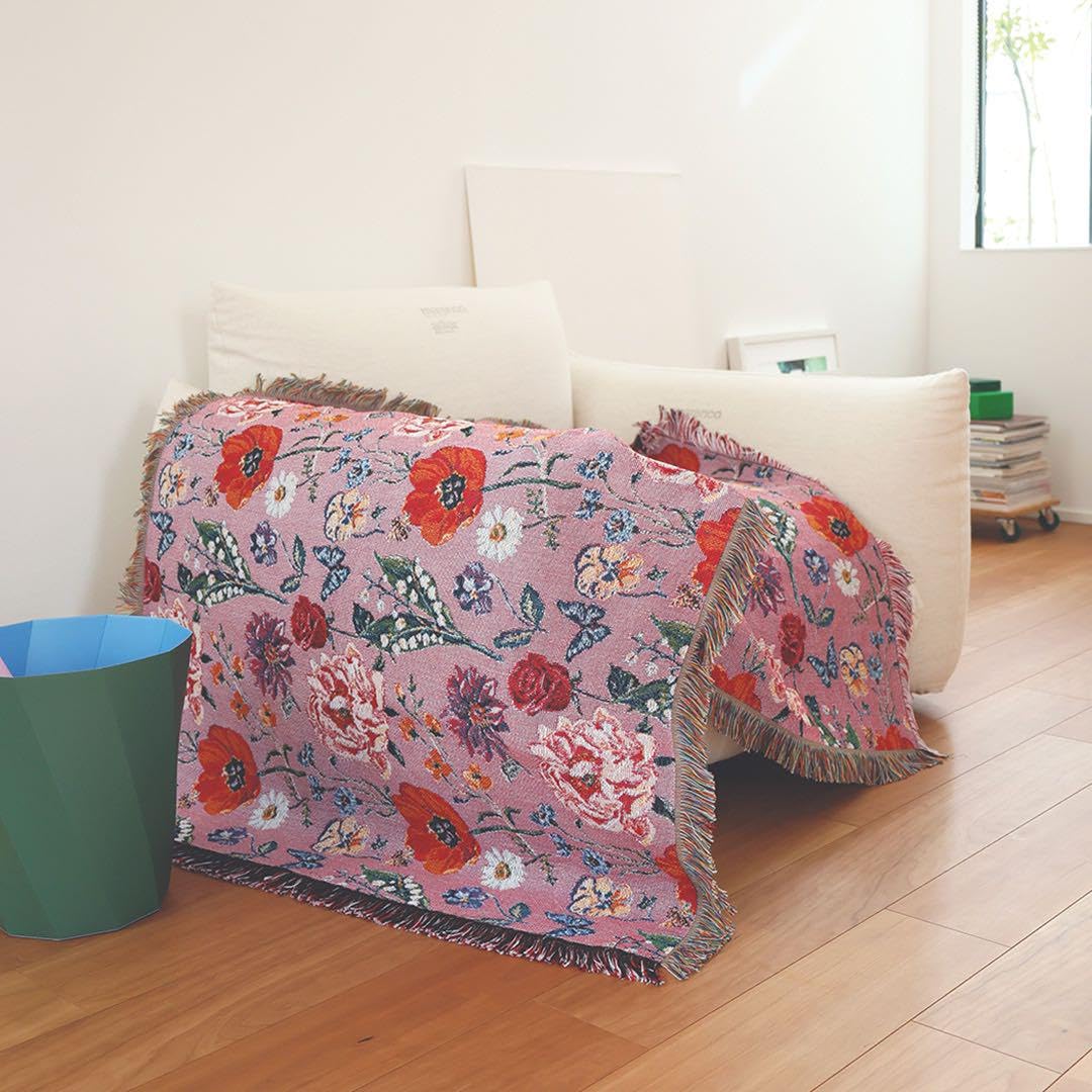 Amazon.co.jp: ナタリーレテ フラワー タペストリー ラグ ナタリーレテ