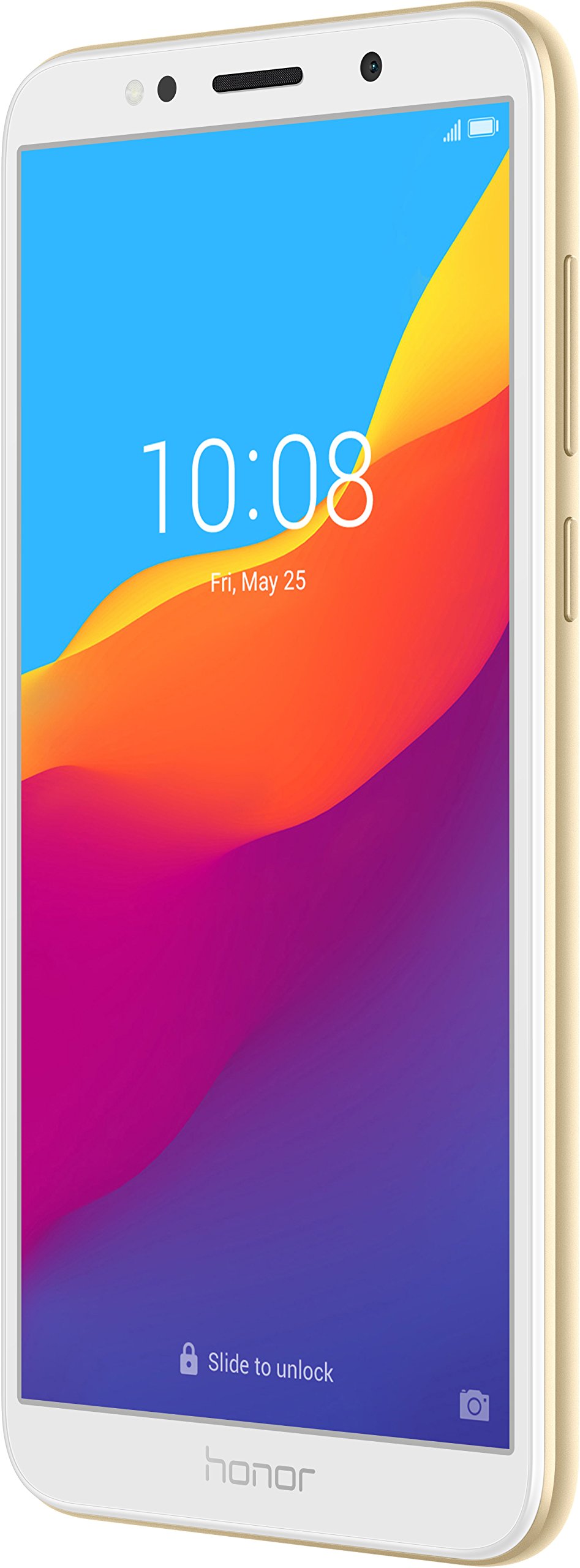 HONOR 7S - Smartphone Android 8.1 (Pantalla FullView de 5,45” 18:9, 4G, Cámara Trasera 13Mpx y Frontal 5Mpx, 2GB RAM, 16GB ROM, Quad Core, 3020 mAh), (Dorado), Oro