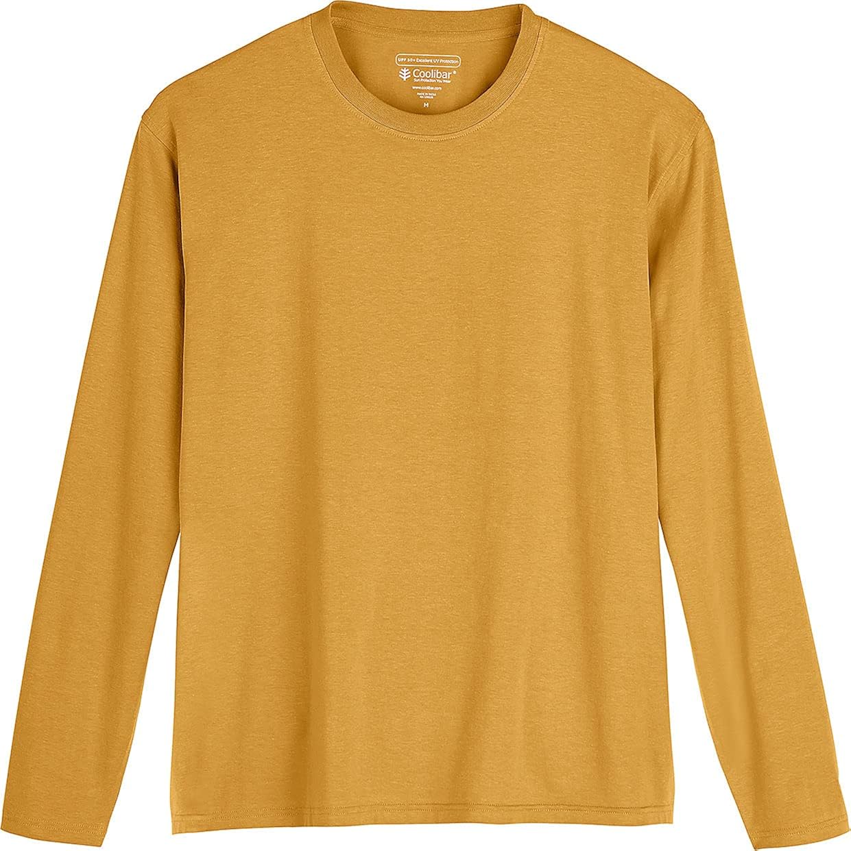 Coolibar UPF 50+ Men's Morada Everyday Long Sleeve T-Shirt - Sun Protective | 