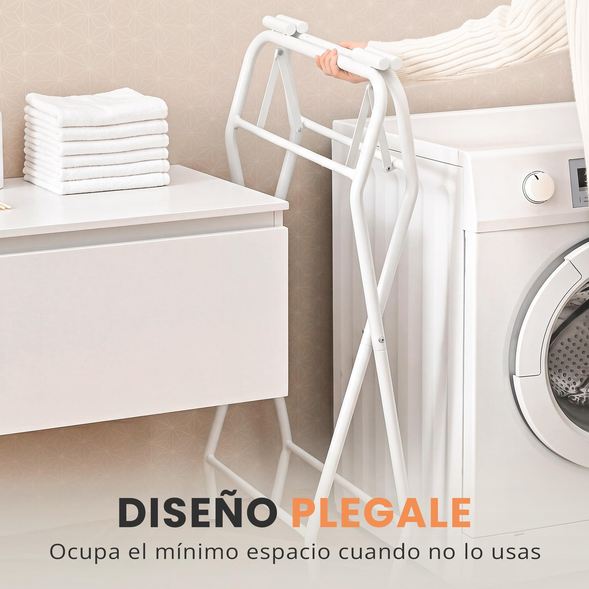 JUPPLIES Soporte Plegable para Bañera de Bebé | Estructura Estable y Segura con Patas Antideslizantes | Ligero, Compacto y Fácil de Guardar | Compatible con Múltiples Modelos