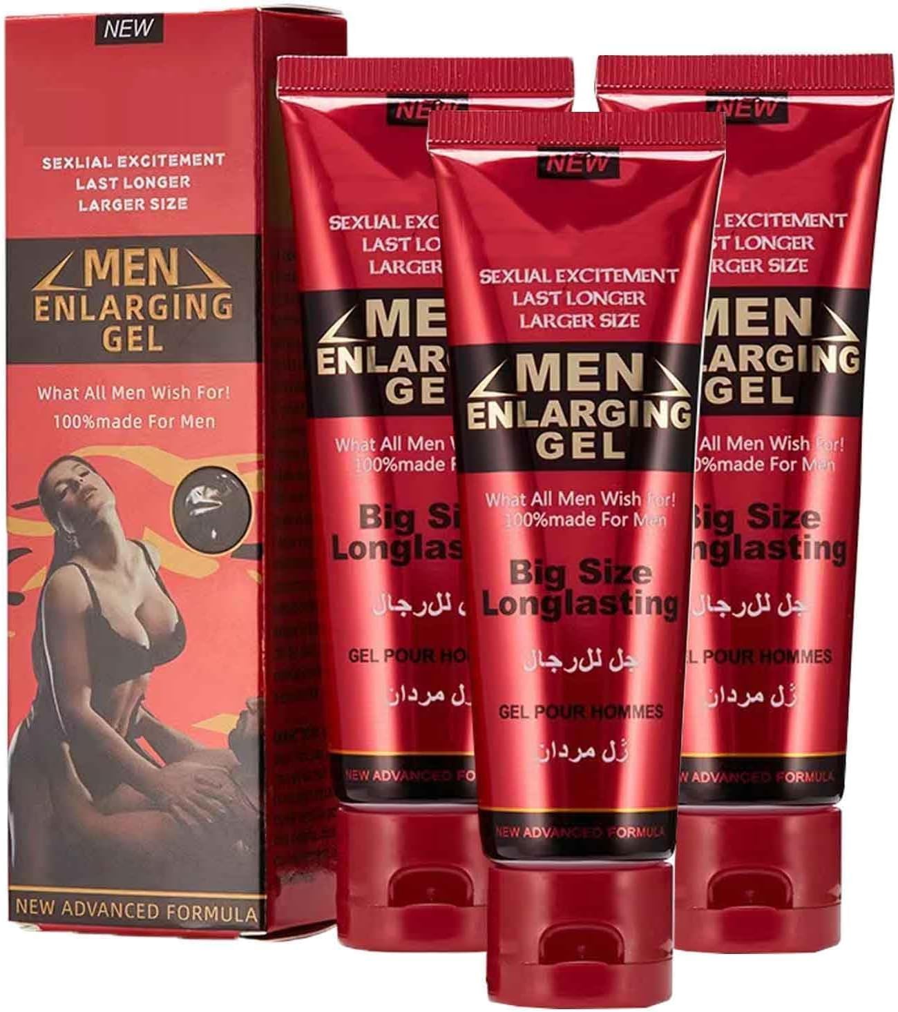 Crème d'agrandissement Maxelvus, crème de massage pour hommes, renforce la confiance en soi,3pcs