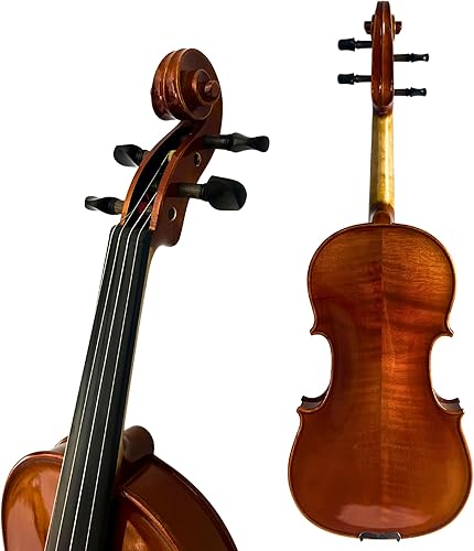 Miniatura 2 de Antonio Giuliani Primo Violin 12 tamaño por Kennedy Violins - Estuche de transporte y accesorios incluidos - Madera de arce maciza y accesorios de