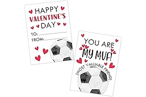 Valentines Day Cards for Kids Football Party Favors