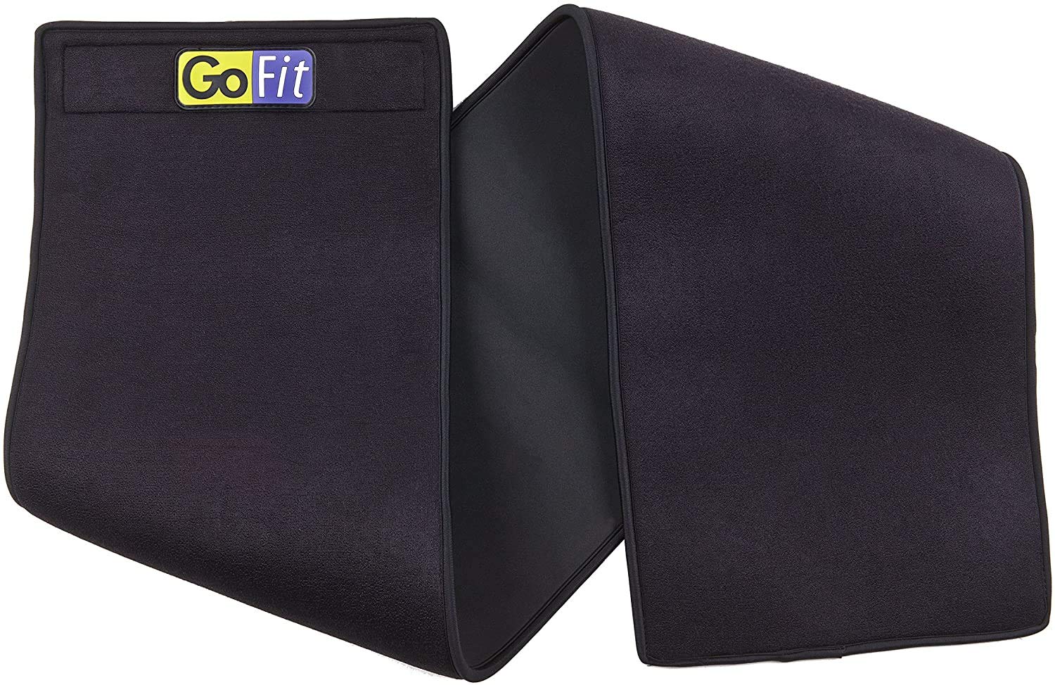 GoFitWomen’s Neoprene Waist Trimmer - Abdominal Toning Regular, Black, One Size