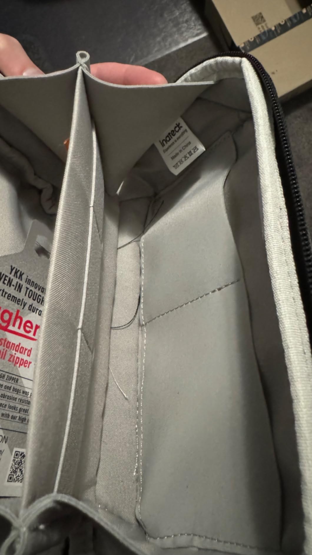 Inateck Electronics Organizer, Waterresistant Travel Cable Organizer, Portable Tech Pouch