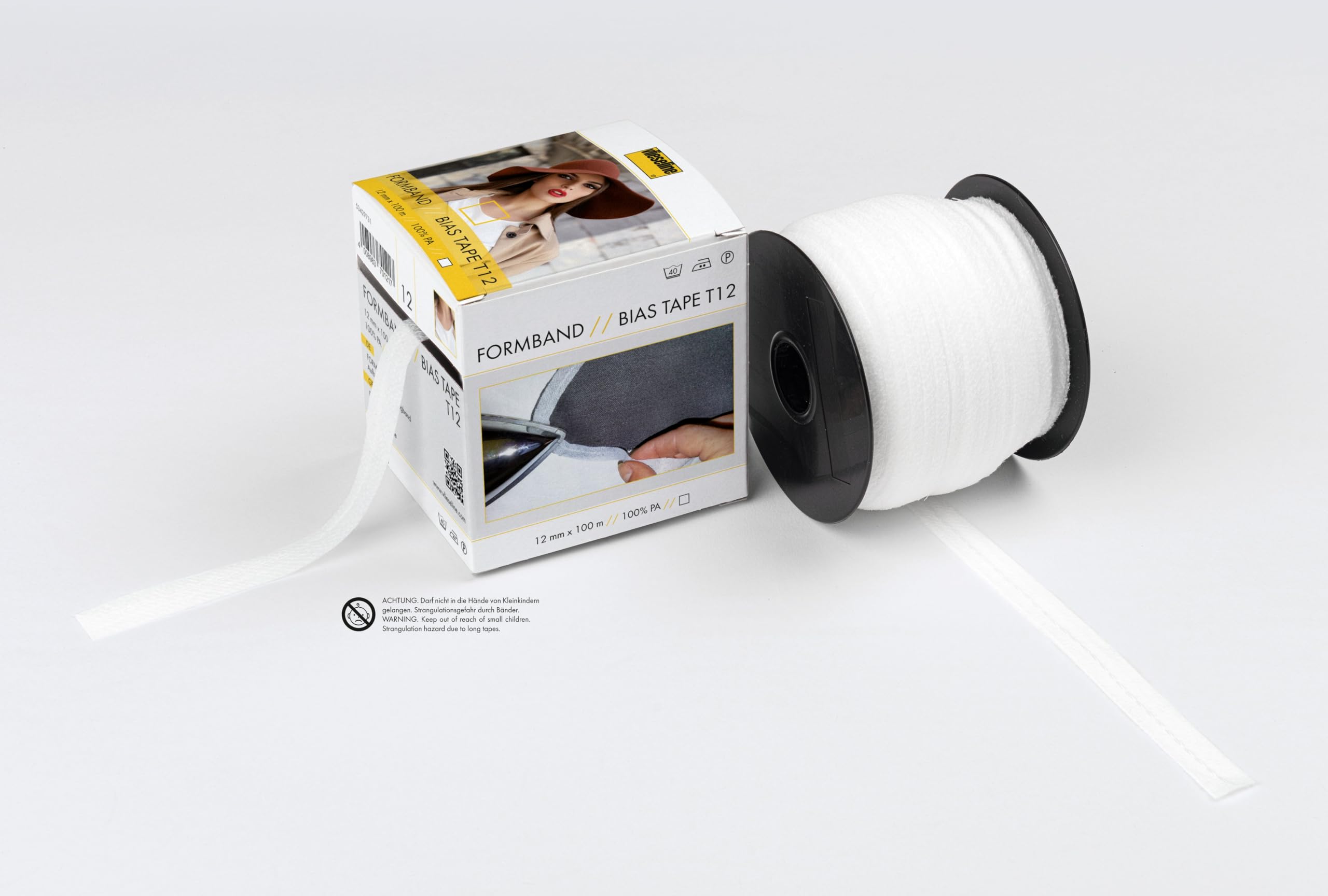 Vlieseline White Gp Moulding Tape 100 M