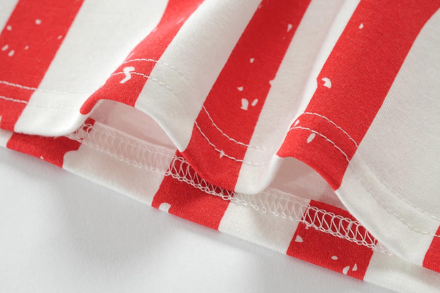 Patriotic T-Shirts Toddler Girls 4th of July Shirts Summer Tees Kids American Flag Tops - Image 6