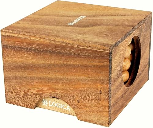 Miniatura 7 de Logica Puzzles Art. 4 in a Row 3D - Juego de mesa 3D en madera fina - Juego de estrategia para 2 jugadores - Versión de viaje