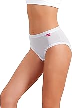 JADEA - Women's 786 Midi Briefs 3 Pieces in Cotton Modal Stretch