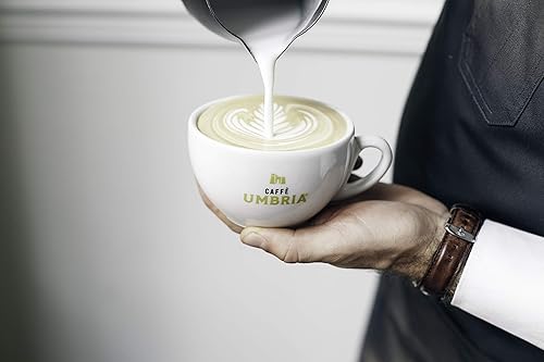 Miniatura 4 de Caffe Umbria Fresh Seattle - Café tostado de grano entero mezcla Etrusco Arco Asado oscuro bolsa de 12 onzas