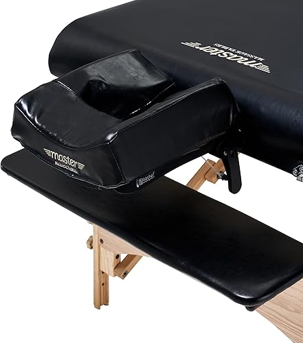 Miniatura 3 de Master 32" Olympic LX Camilla de masaje de masaje, negro, perfecto para grandes clientes