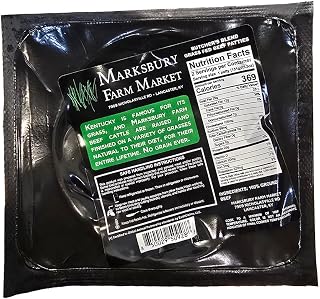 100% Grass Fed Beef Butcher Blend Burger Patties, 10.66 Oz