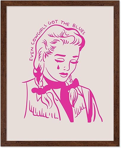 Miniatura 18 de Poster Master Póster con texto en inglés "You've Yeed Your Last Haw", estampado retro de vaquero rosa, arte occidental, arte moderno, arte del