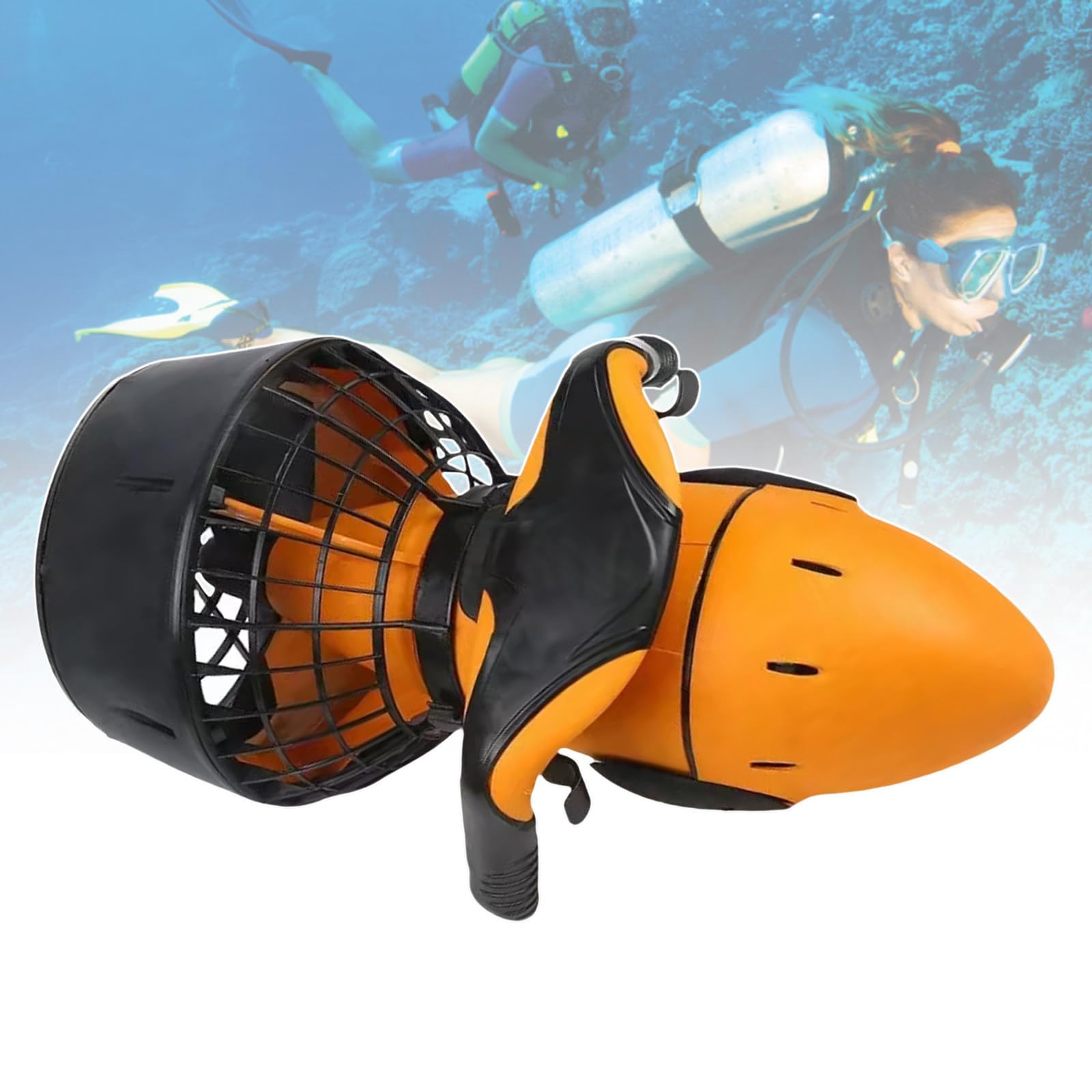 Elica Subacquea elettrica, Attrezzatura Sportiva Subacquea, Scooter subacqueo ricreativo, Elica per Piscina a Doppia velocità, Adatto per Piscine, campi da Gioco