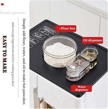 Roti Fully Automatic Roti Making Machine, Fully Automatic Roti Maker, One Key to Make 20 Pcs/One Time, Partial Components Can Be Removed, For Chapati, Corncakes