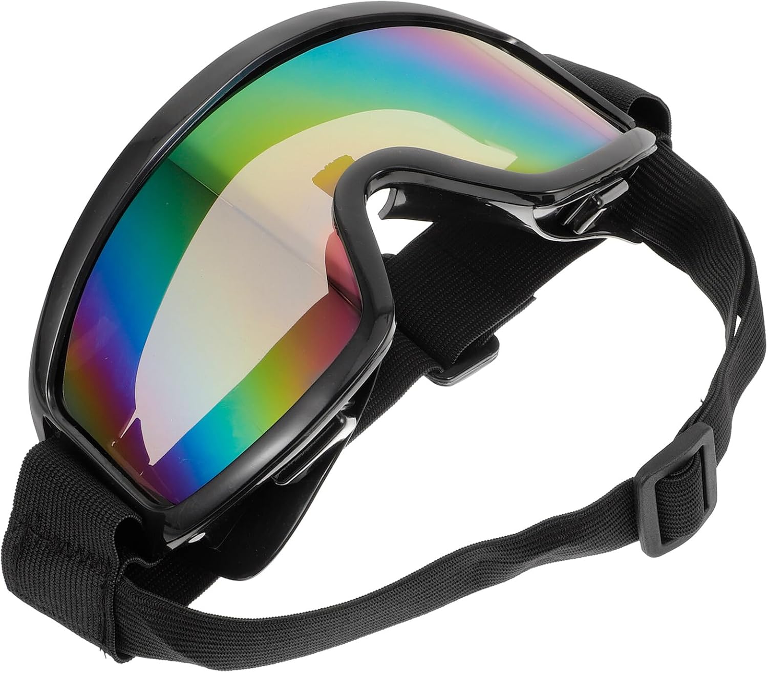 Dog Sunglasses and Small Dog Goggles UV Protection Windproof Outdoor Cat Sunglasses with Colorful Frame for Pet Photos and Dust Resistance
