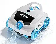 E10 Pool Vacuum,Cordless Robotic Pool Cleaner, Dual-Layer Filtration,Large Wheel for Flexible Movement, Enhanced Edge & Corner Cleaning,120-Min for Above-Ground & Flat-Bottom Pools to 860 Sq.Ft