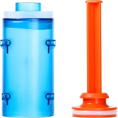 Miniatura 6 de WORKER Bomba de represalia AB DIY Mod Kits Profecía Type-R Serie Modificar Juguete (Estilo B, Azul Transparente)