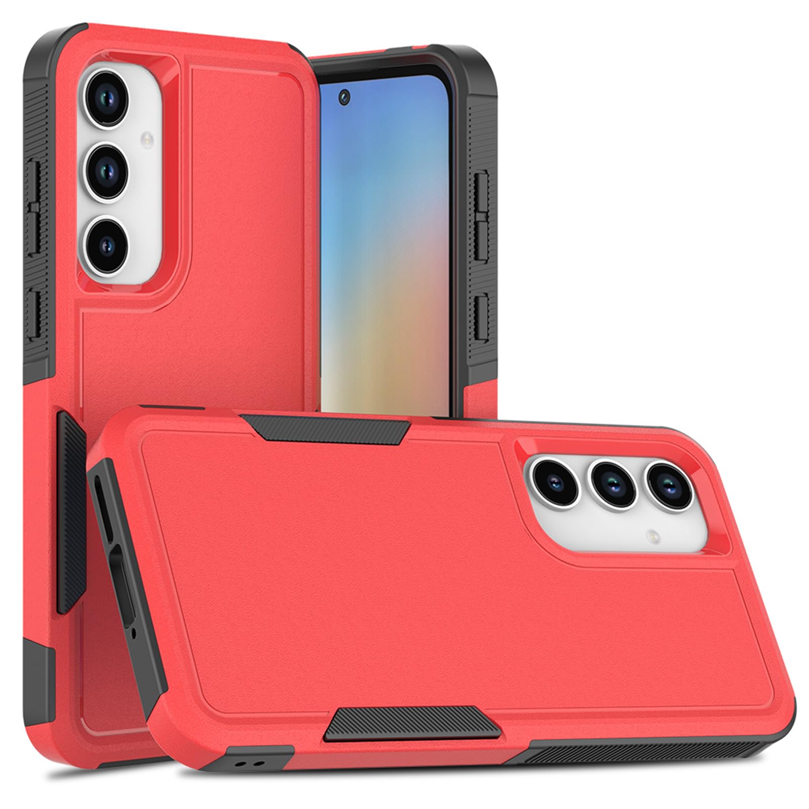 Amazon.com: for Samsung Galaxy A35 5G Case: Dual Layer Protective Heavy Duty Cell Phone Cover Shockproof Rugged with Screen Protector - Military Protection Bumper Tough - Samsung Galaxy A35 5G 2024, Red : Amazon.com: for Samsung Galaxy A35 5G Case: Dual Layer Protective Heavy Duty Cell Phone Cover Shockproof Rugged with Screen Protector - Military Protection Bumper Tough - Samsung Galaxy A35 5G 2024, Red :