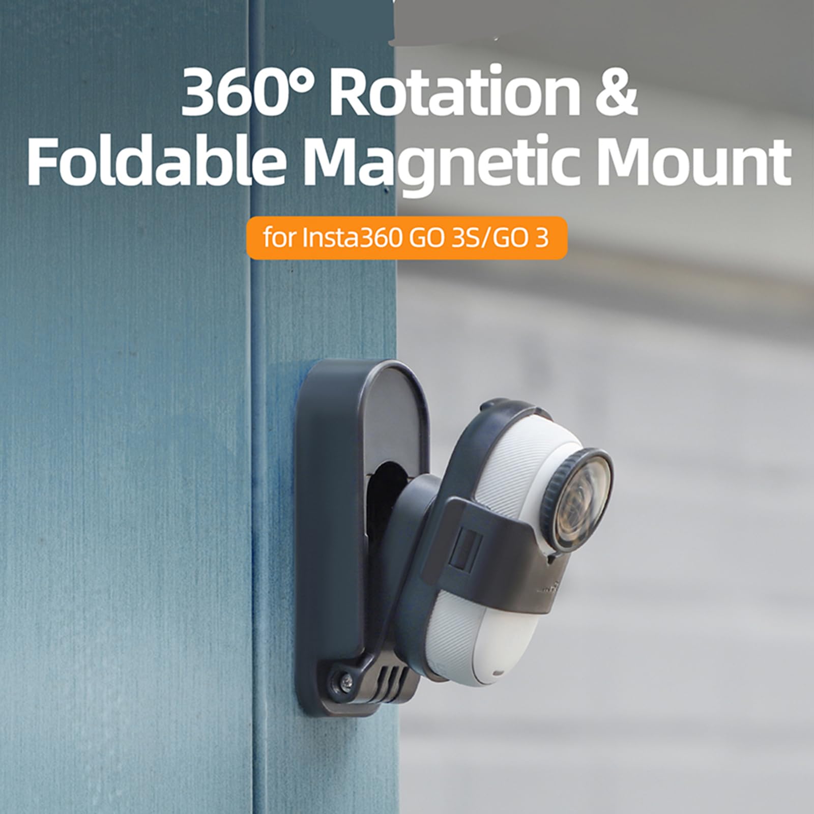 Supporto Magnetico Per Insta360 GO 3S/GO 3 - Pieghevole, Rotazione 360° Per Riprese - Foto 9