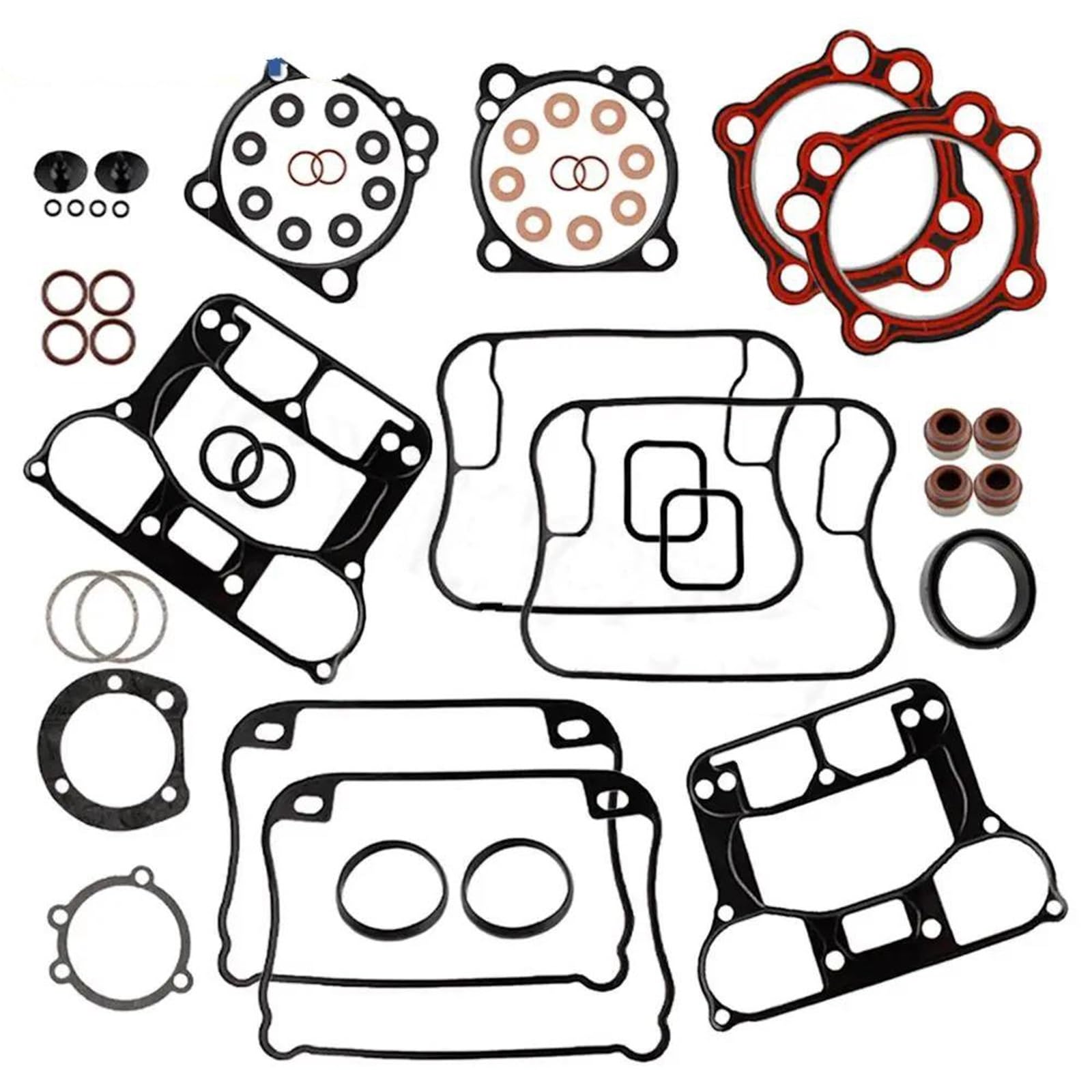 Jeu complet de joints de culasse Kit De Joint Couvercle Moteur Moto Pour Harley Pour Davidson Pour Sportster 1200 XLH1200 91-2003 883 XL883