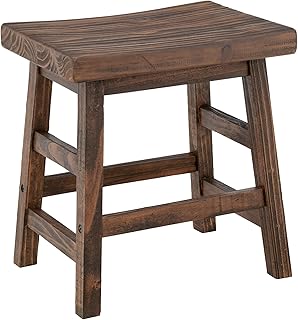 30+ Modern Home Bar Ideas With Rustic And Industrial Touches 37 Pomona 20-Inch Counter Height Saddle Seat Barstool – Solid Wood, Backles...