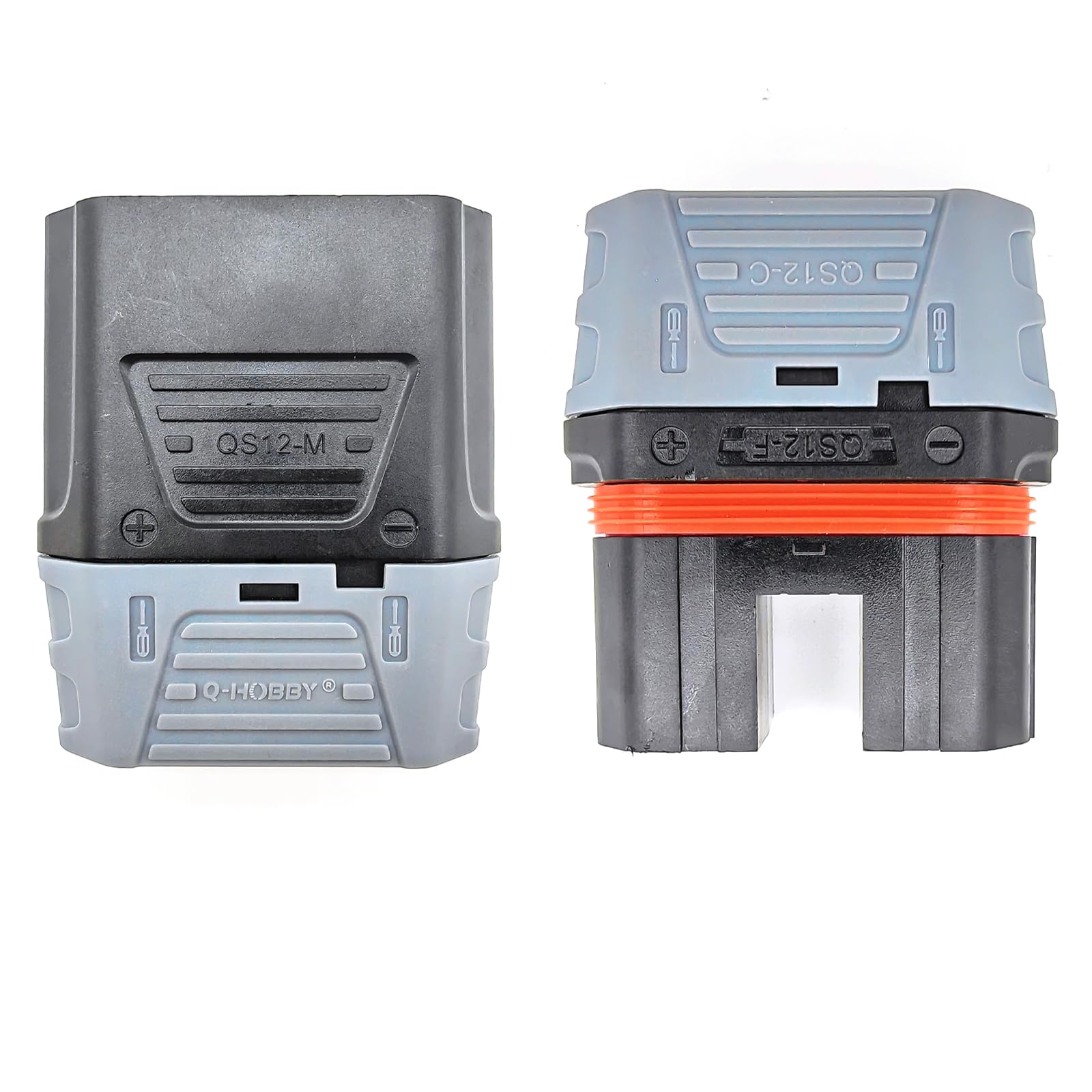 Xiangtat 250A QS12 High Current Anti-Spark Connector Duty Power Lithium Battery Connector for RC Car Plant Protection Drone