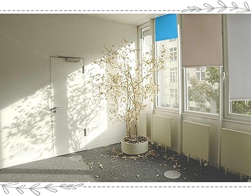 Miniatura 6 de Persianas opacas con ventosa, persianas enrollables retráctiles, cortinas ligeras de filtrado de luz, 12 tamaños, persianas enrollables temporales