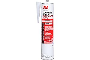 3M Marine Adhesive Sealant Fast Cure 5200: Waterproof Bonding and Sealing Solution