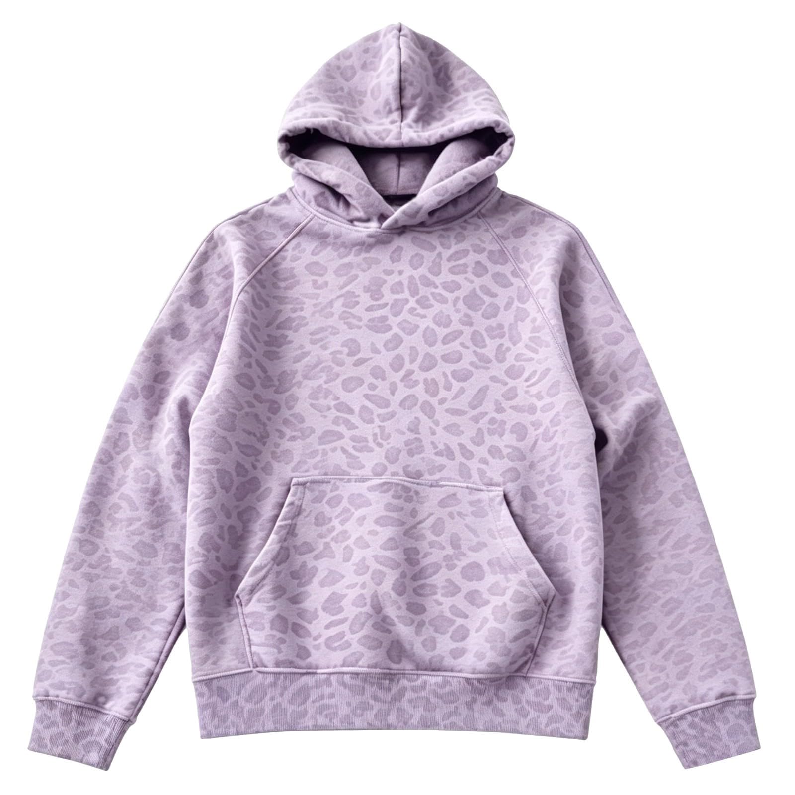 Generisch Sudadera con capucha para mujer Leo Y2k