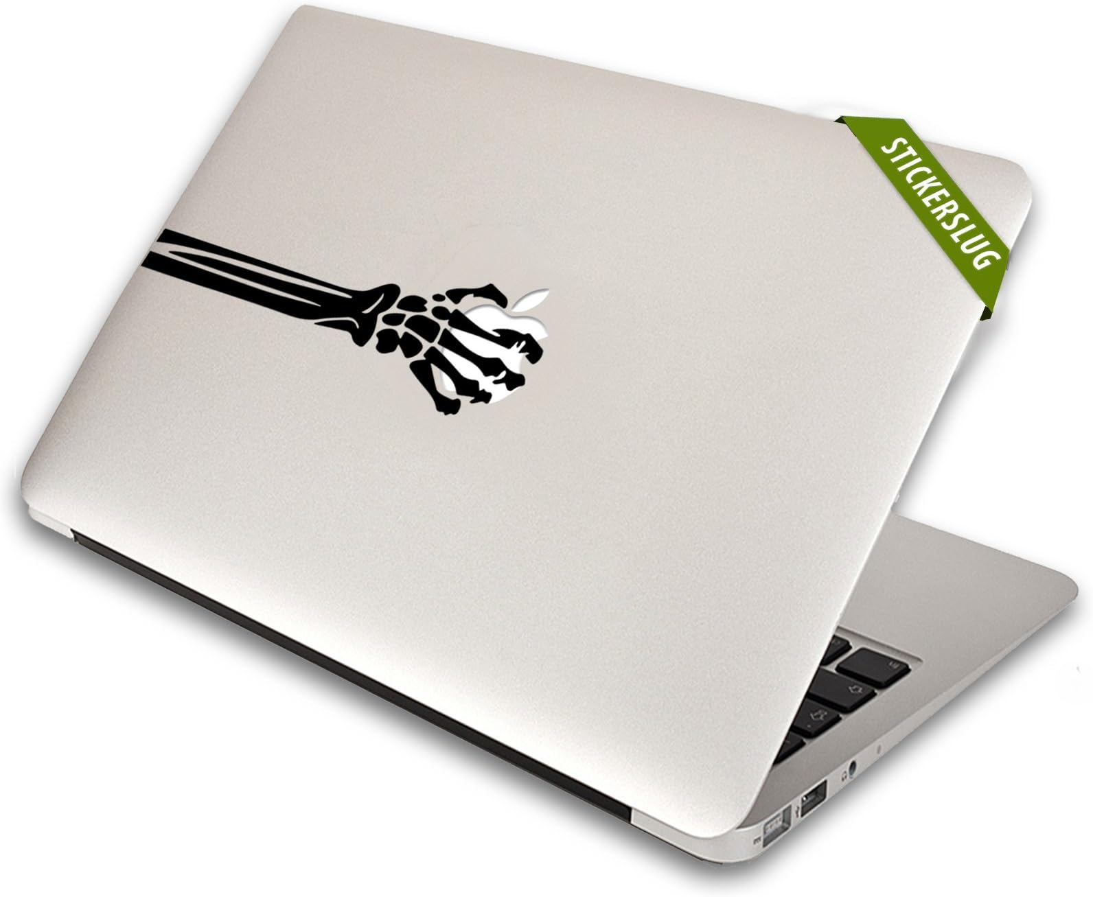 Stickerslug Zombie Skeleton Grabbing Decal for Apple MacBook Air Pro