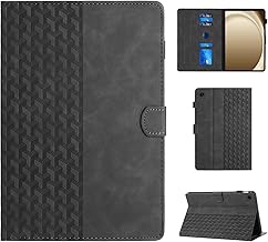 CASAFUNY Hülle für Samsung Galaxy Tab A9+/ A9 Plus 11 Zoll 2023 (SM-X210/ X216/ X218), Multi-Winkel Folio Schutzhülle mit Auto Schlaf/Wach Tablette Hülle für Galaxy Tab A9 Plus 2023, Schwarz