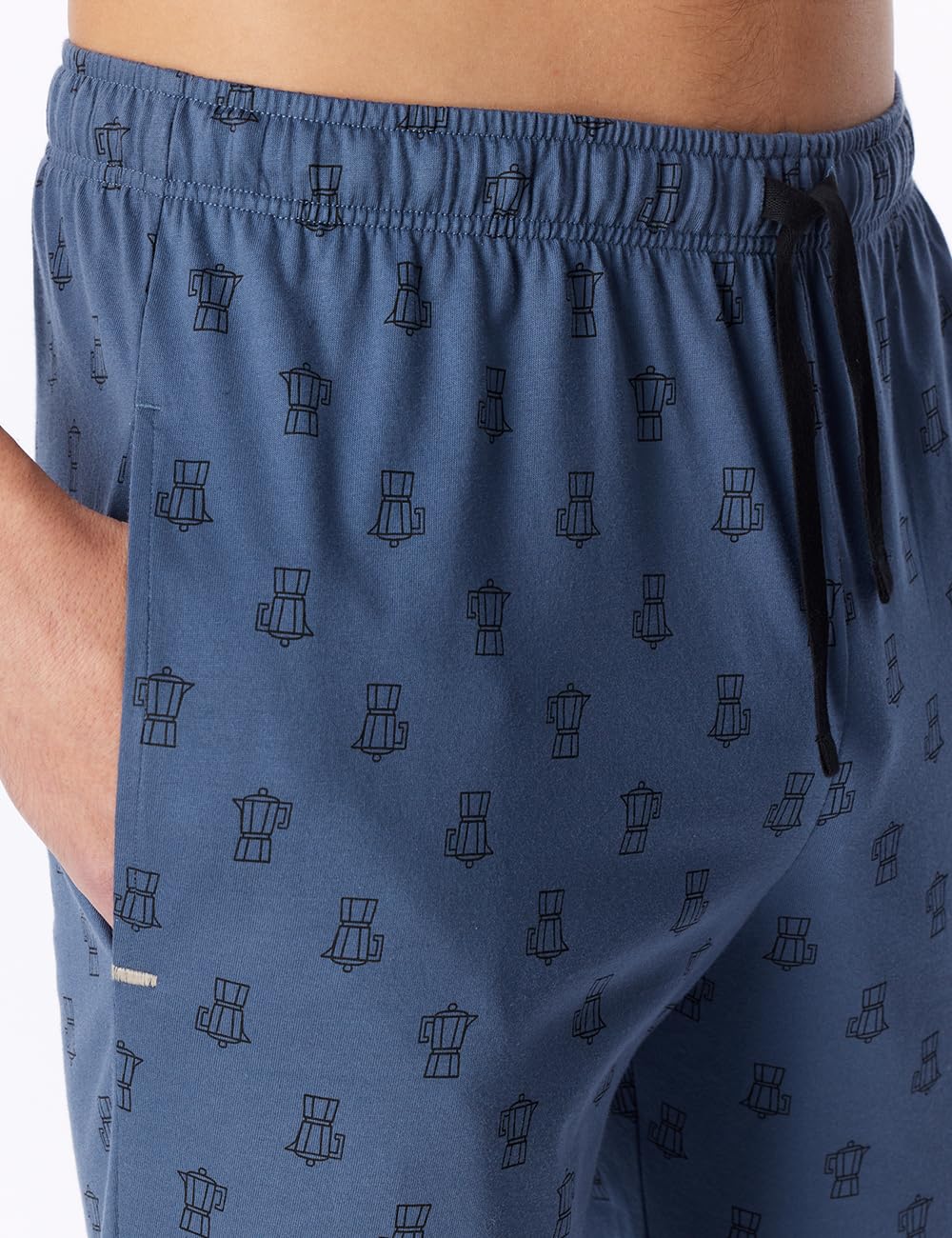 Schiesser Herren Schlafhose lang - Mix + Relax - Cotton
