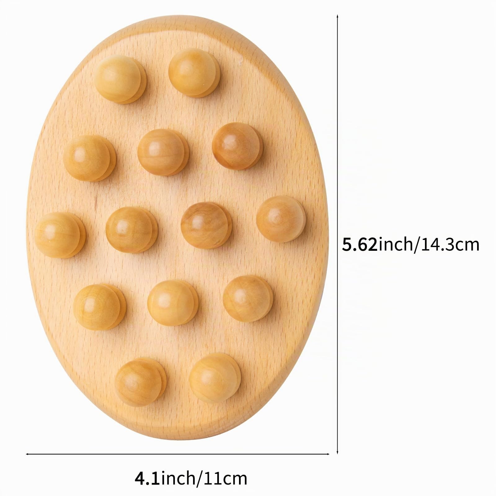 Herramientas de masaje de terapia de madera, masajeador de drenaje linfático para moldear el cuerpo, kit de maderoterapia, masajeador de celulitis, herramientas de madera Gua Sha, cepillo corporal