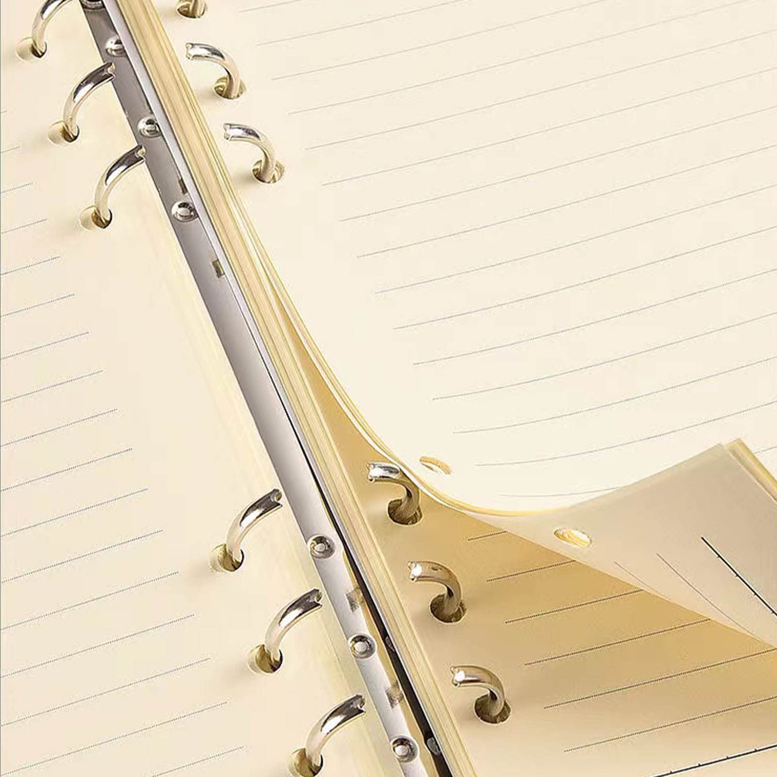 Libreta de Espiral College Ruled Journal Funda de Cuero PU Diario de Negocios Oficina y el Hogar Suministros Escolares,Gray,A5(173 * 233mm)